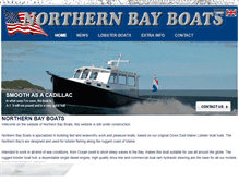 Tablet Screenshot of northernbayboats.com